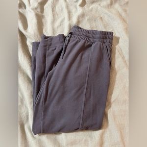Womens grey fleece joggers